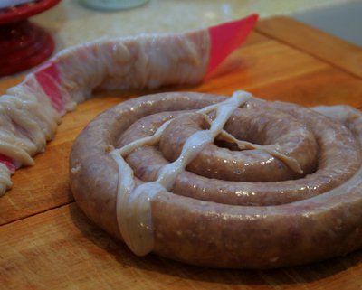 Шведская рождественская колбаса из картофеля 