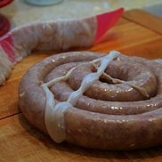 Шведская рождественская колбаса из картофеля 